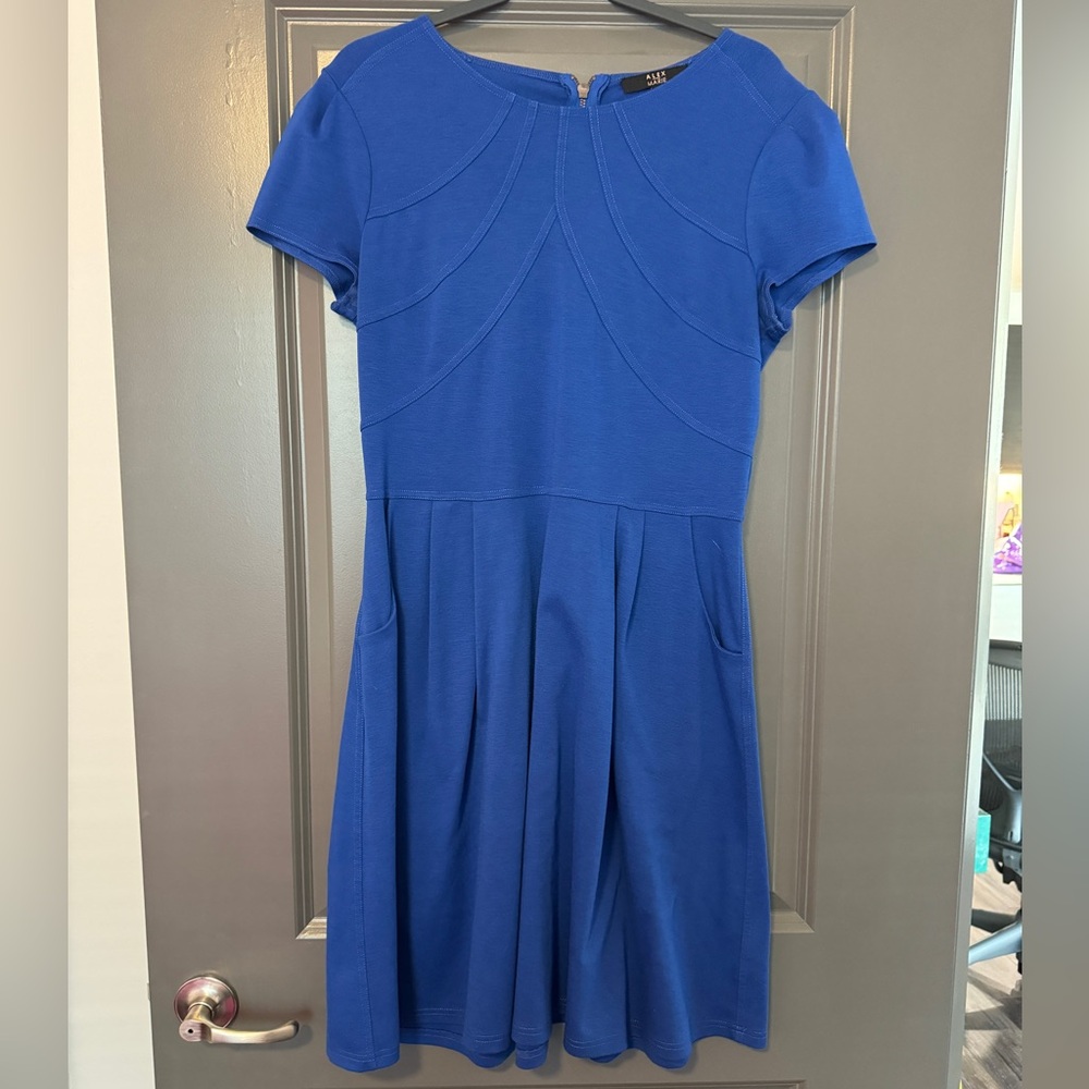 Alex Marie Royal Blue Dress
